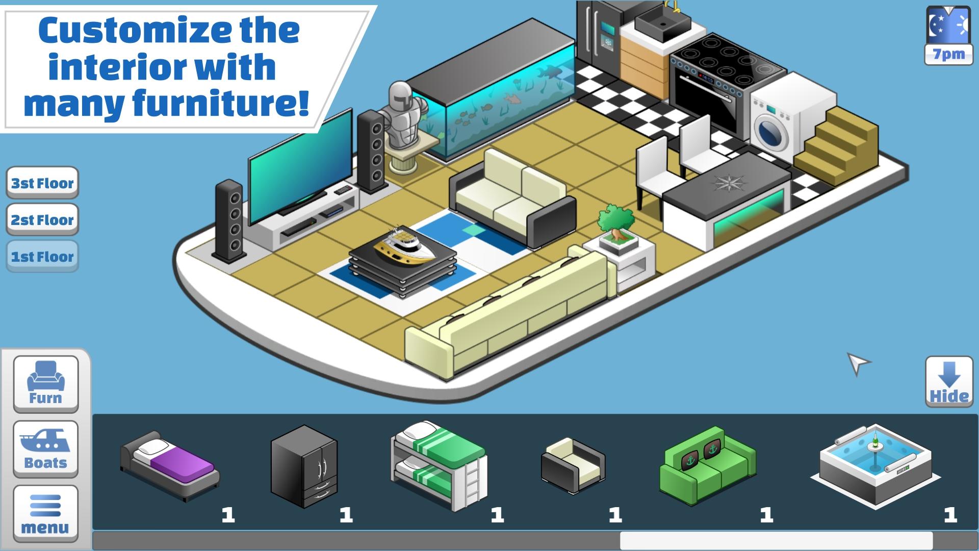 Nautical Life : Boats & Yachts Game Screenshot