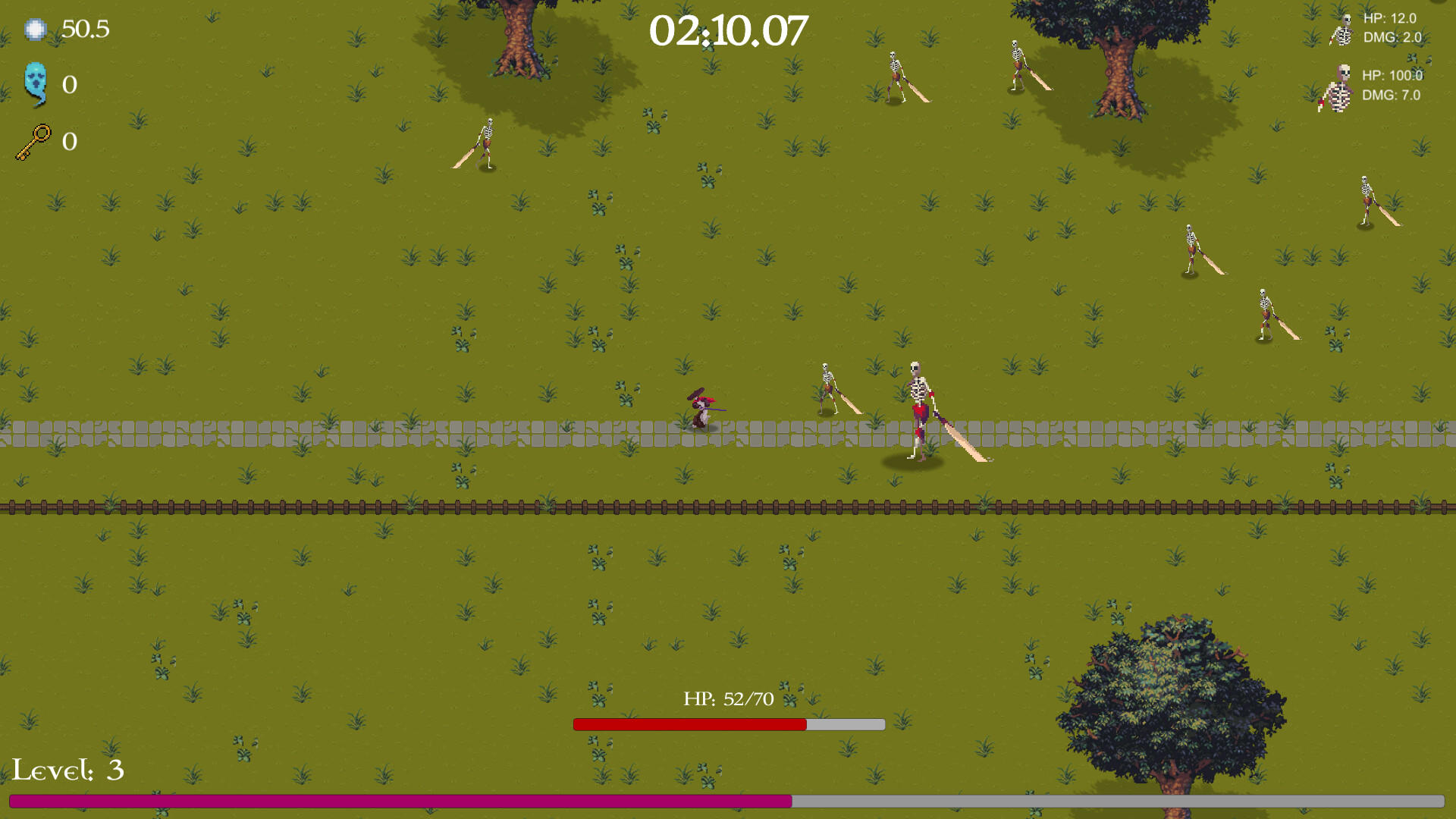 HordeFighter 2D screenshot game