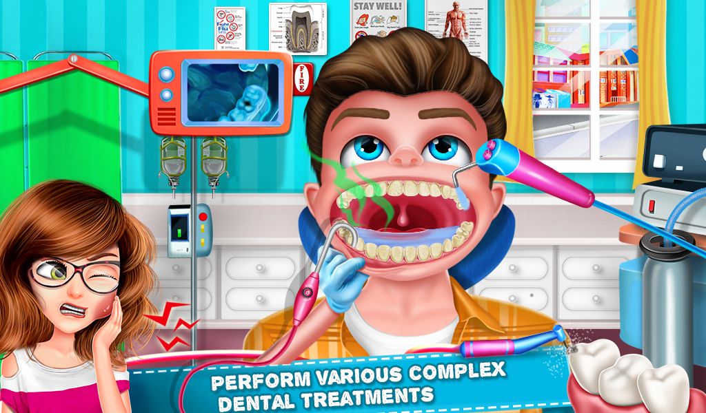 Live Virtual Dentist Hospital- Dental Surgery Game 게임 스크린 샷