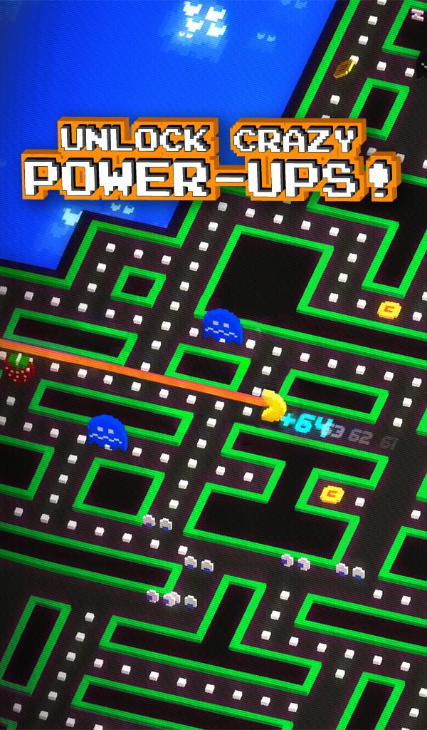 Screenshot of PAC-MAN 256 - Endless Maze