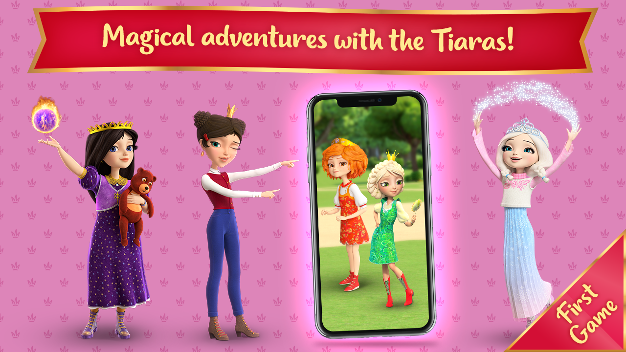 Screenshot 1 of Little Tiaras: Magical Tales! Good Games for Girls 1.1.9