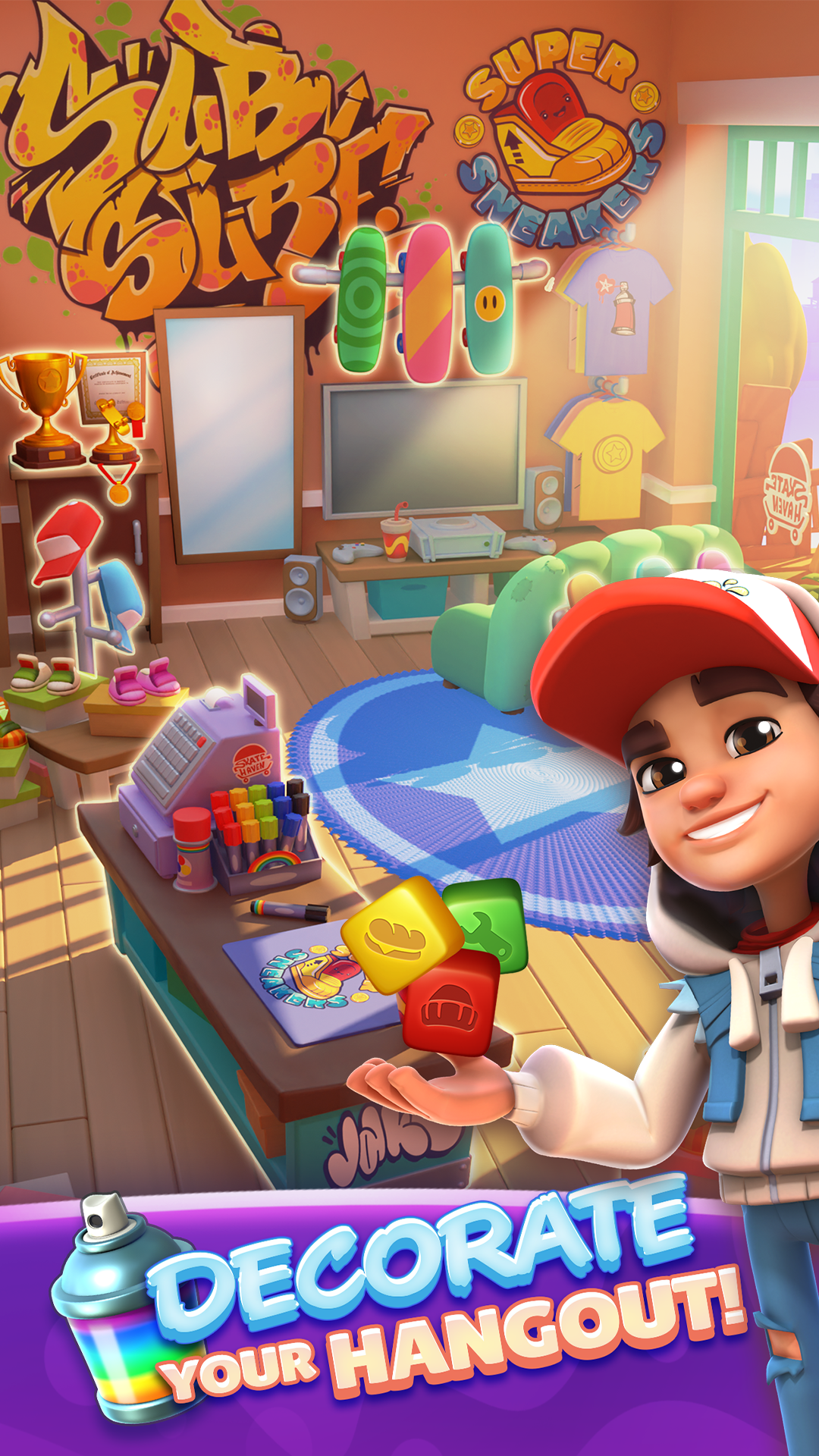 Subway Surfers Blast Game Screenshot