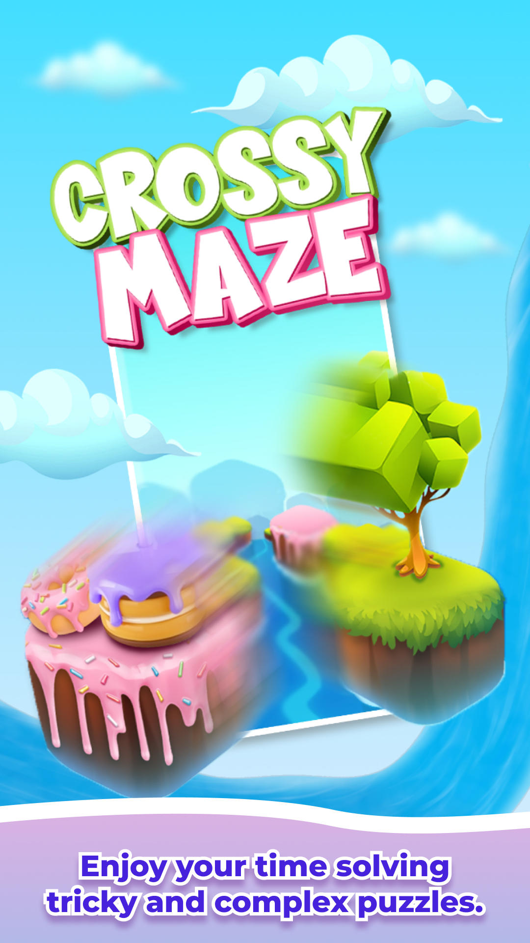 Скриншот игры Crossy Maze - Block Puzzle