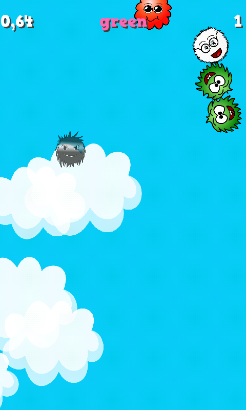 Cuplikan Layar Game Falling Colors - Brain Teaser