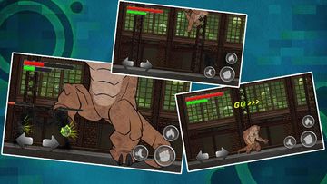 Alien Ben Humansaur Transform Game Screenshot