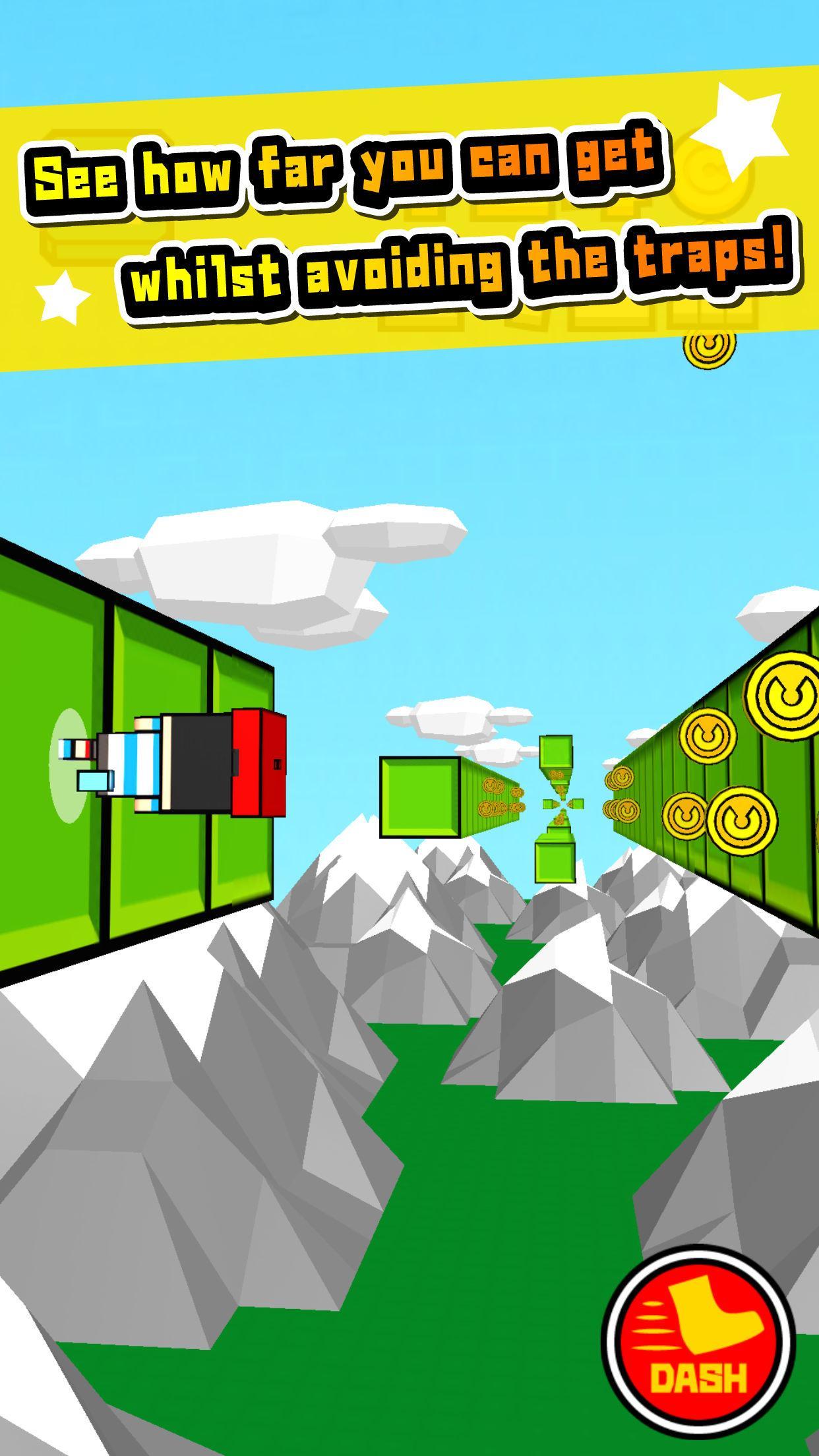 Four Sided Wall Dash 게임 스크린샷