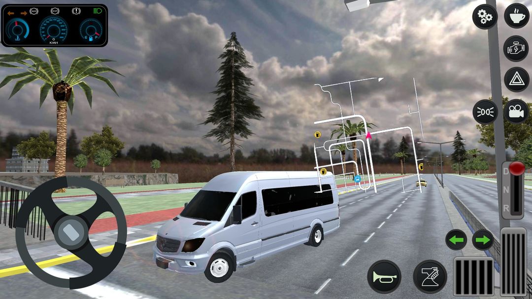 Minibus City Travel Simulator screenshot game