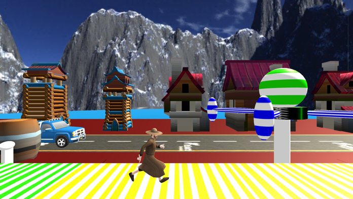 Stuntman Run Adventure Games Game Screenshot