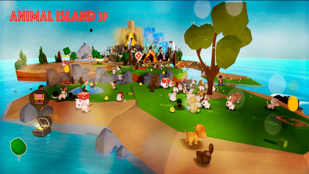 동물의 섬 3F ~친구, 가족 그리고 목장이야기遊戲截圖