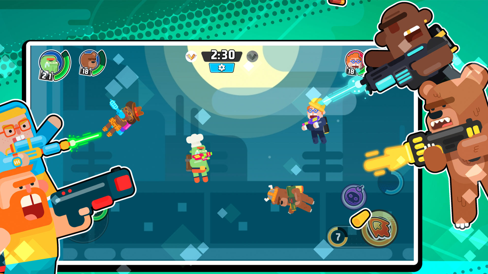 Banner of Gravity Brawl: Hero Shooter 