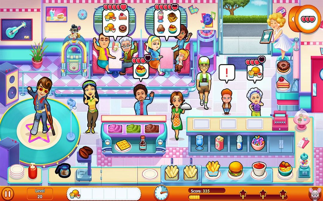 Screenshot of Delicious - Emily's Road Trip