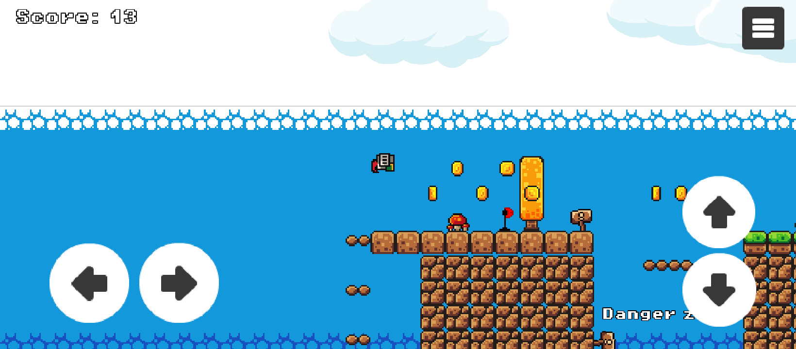 Infinity One - Classic Platformer Game Screenshot
