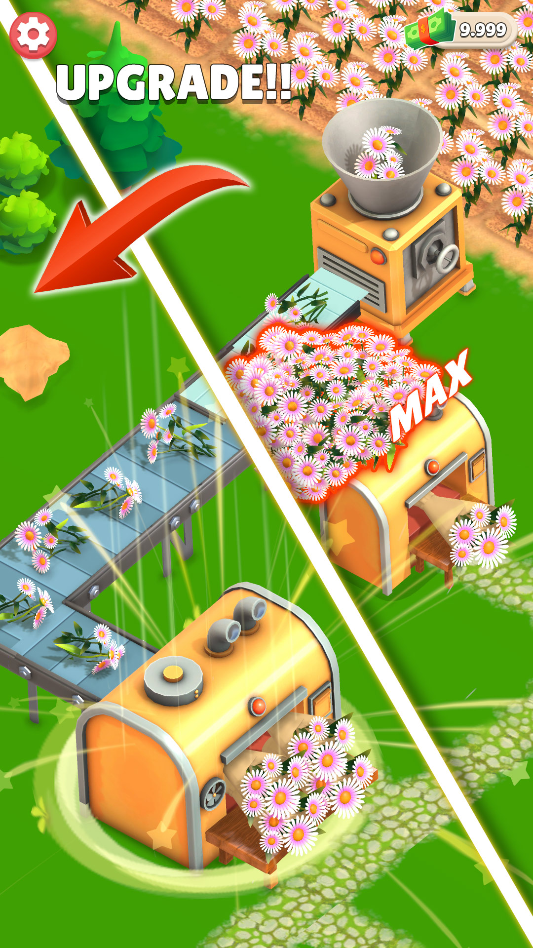 Cuplikan Layar Game Blossom Mart - Idle Garden