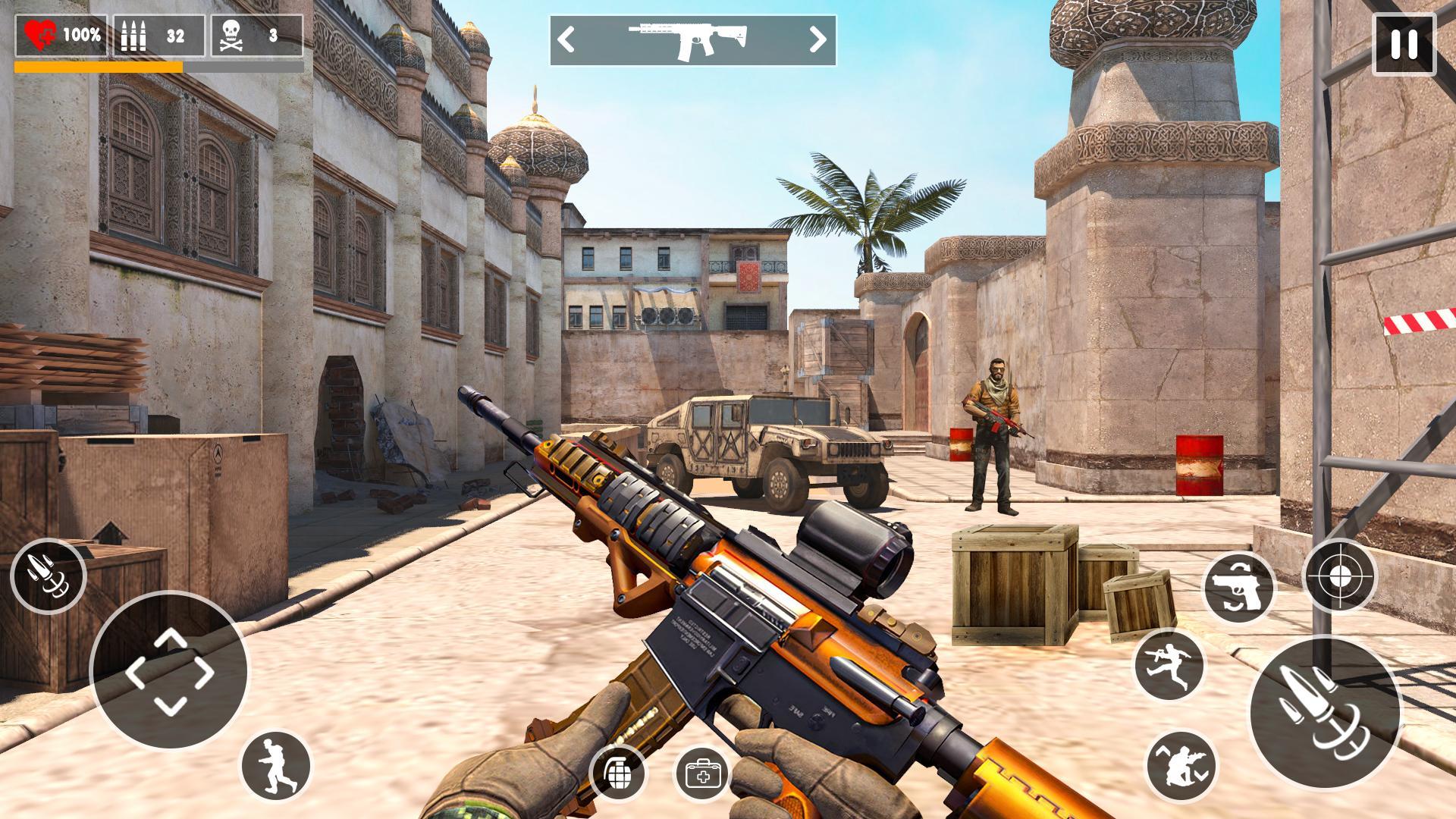 Fps Commando Offline Gun Games Game Screenshot