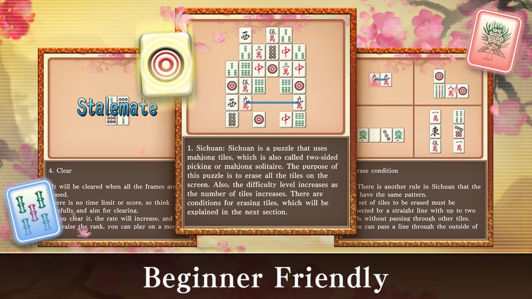 Screenshot of Mahjong Puzzle Shisensho