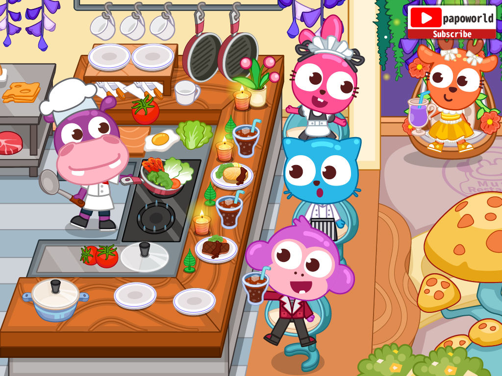 Screenshot of Papo Town Restaurant