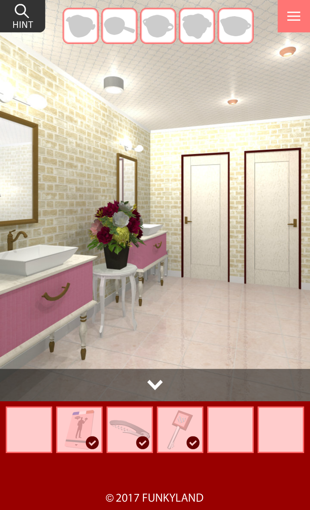 Escape a French Restaurant Game Screenshot