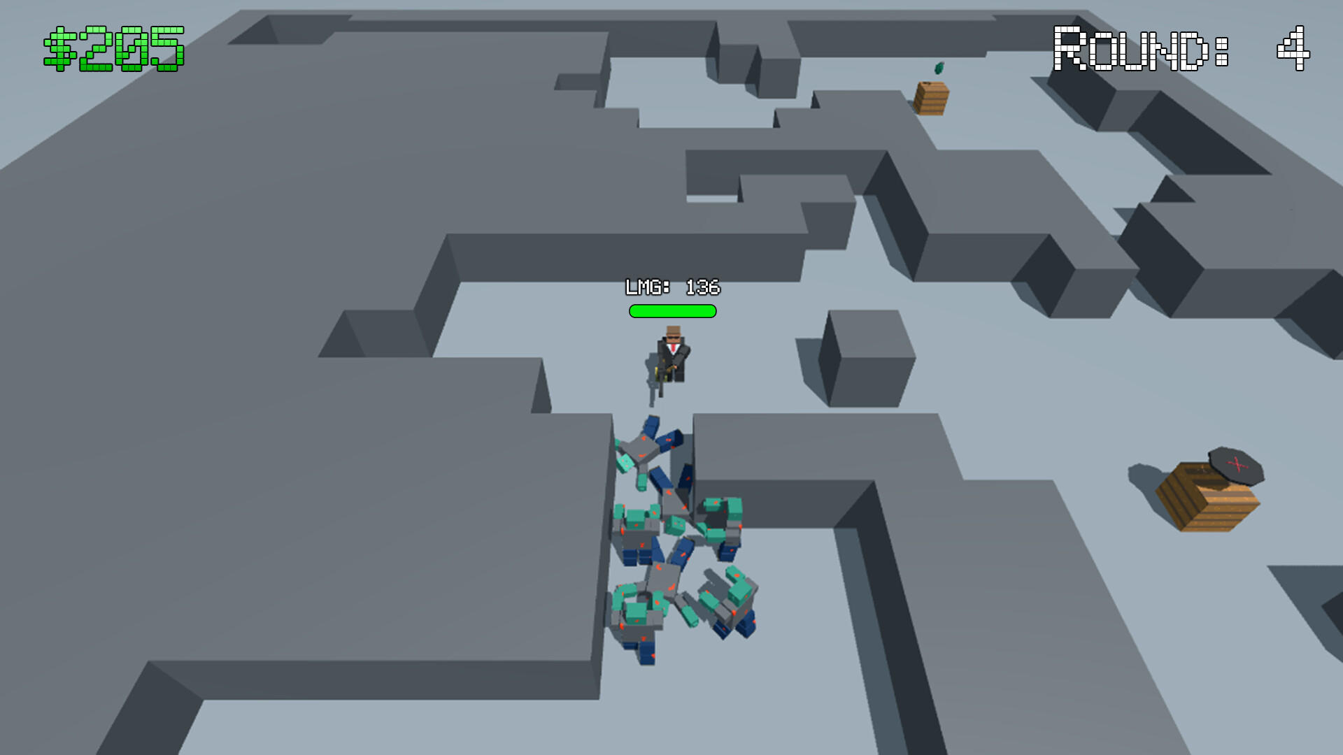 Box Zombies Game Screenshot