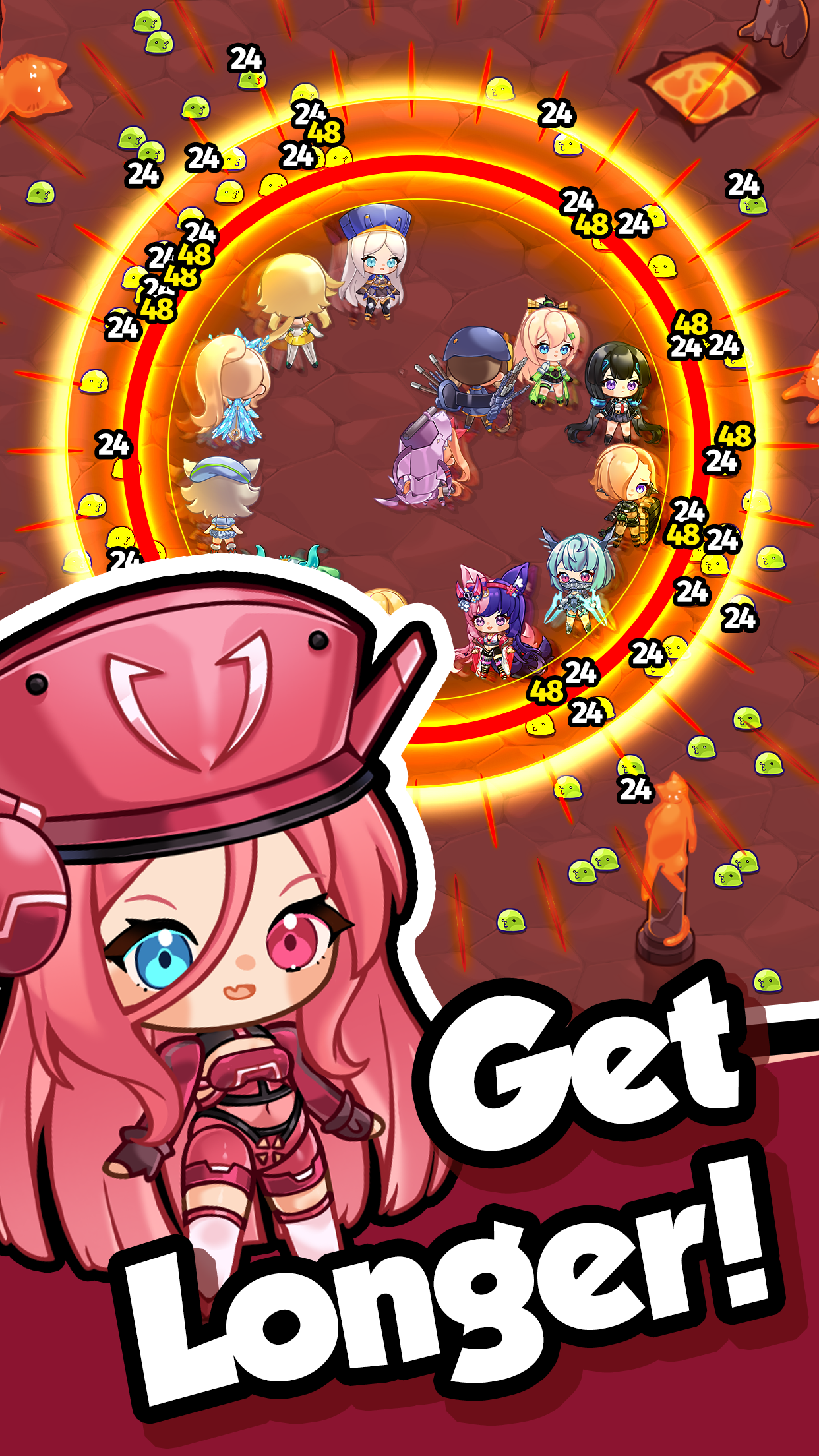 Angel Squad : Idle Squad RPG ภาพหน้าจอเกม