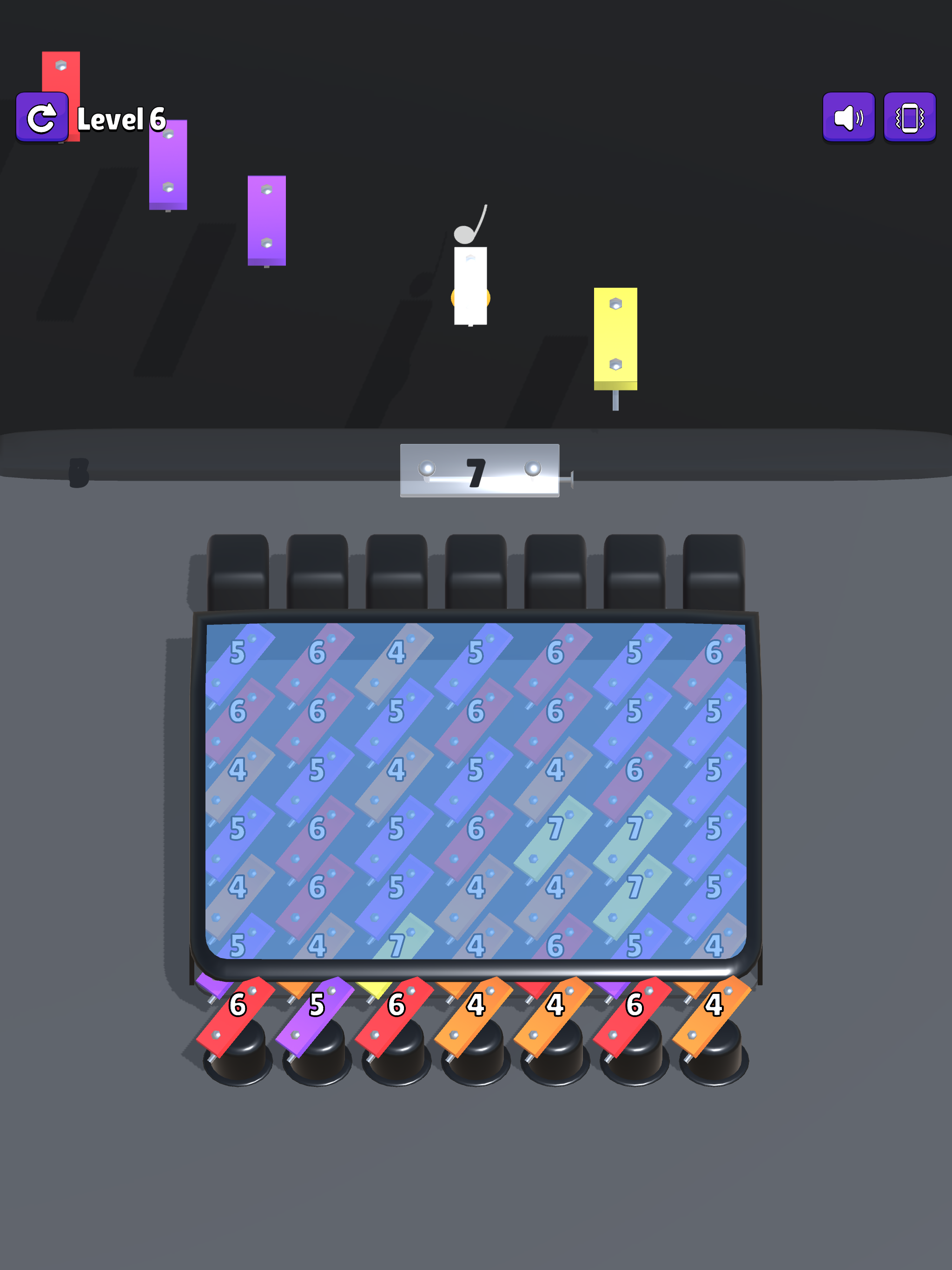 Marble Rhythm Game Screenshot