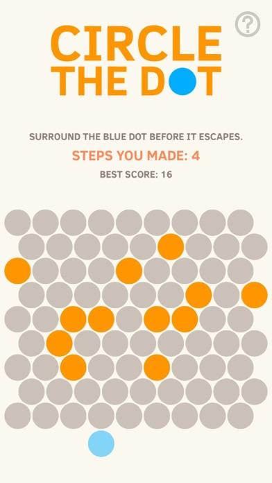 Circle The Dot Game Screenshot