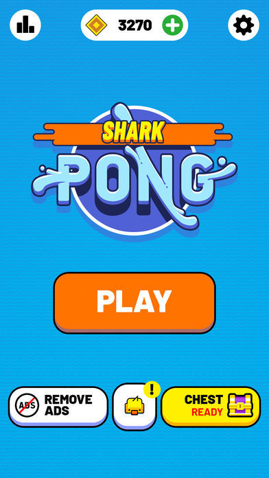 Screenshot of Shark Pong