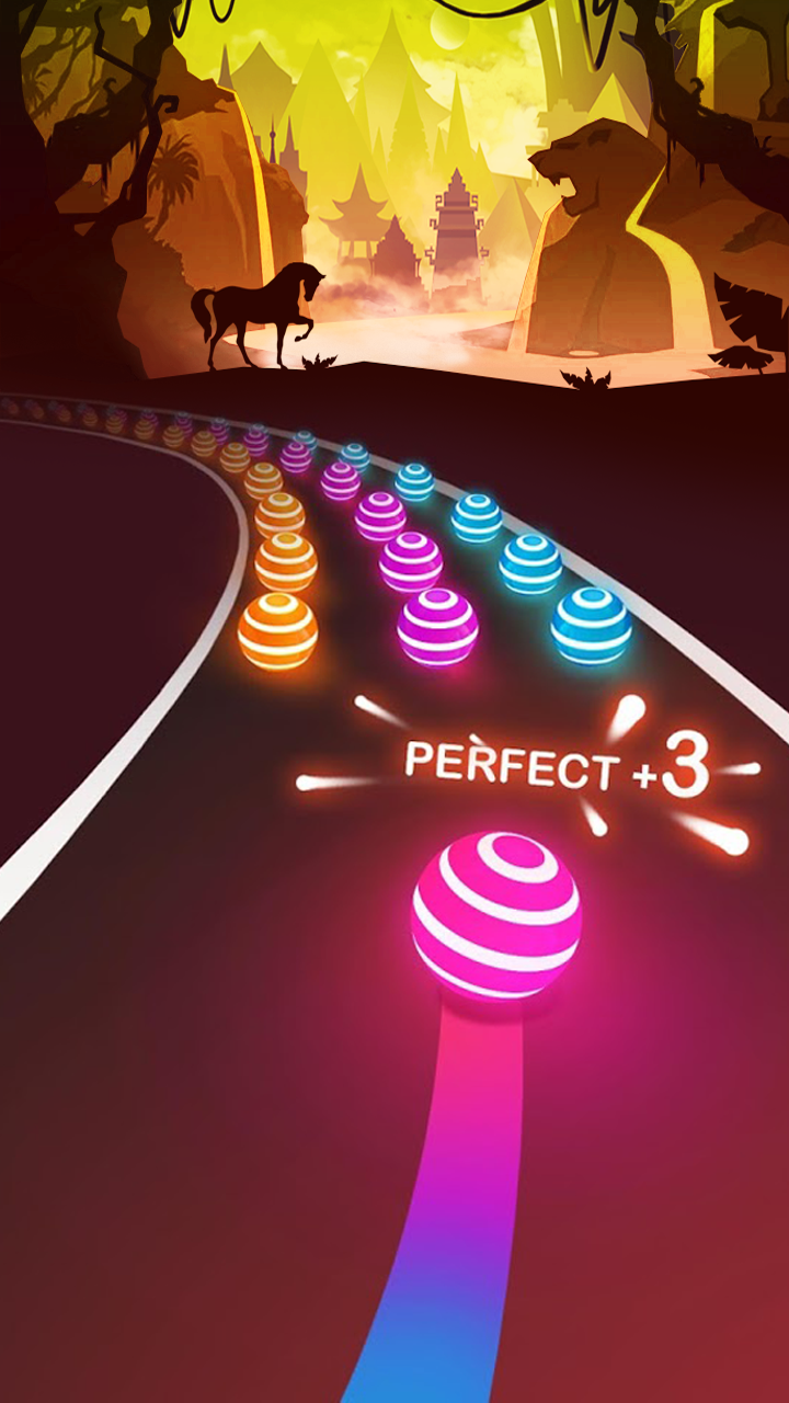 Magic Tiles Hop-Dancing Road Game Screenshot