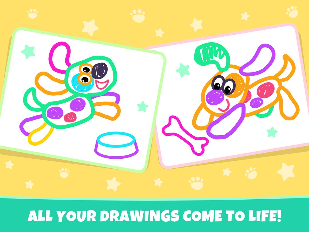Drawing for kids! Toddler draw ภาพหน้าจอเกม
