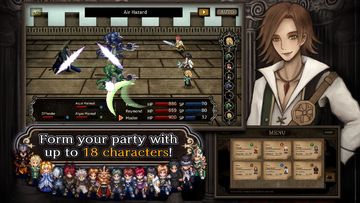 Cuplikan Layar Game RPG Monochrome Order