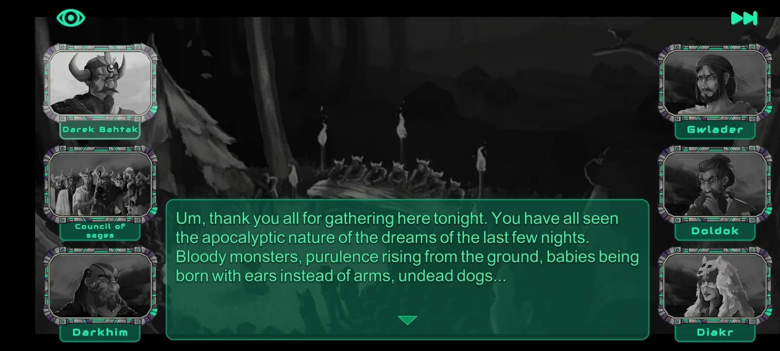 Gwlader's journey screenshot game