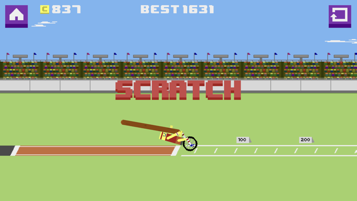 Unicycle Hero Game Screenshot