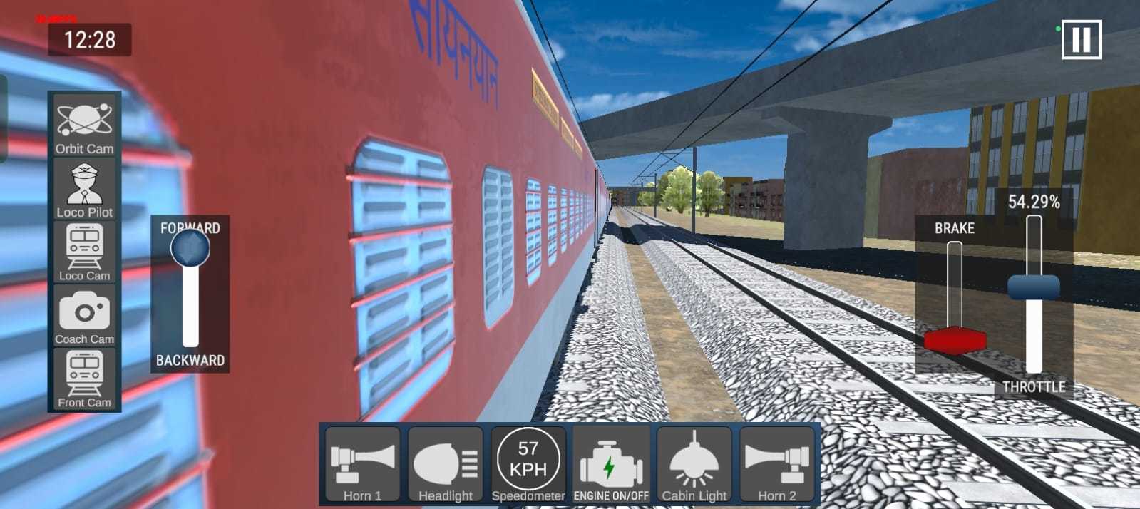Train Simulator India Game Screenshot