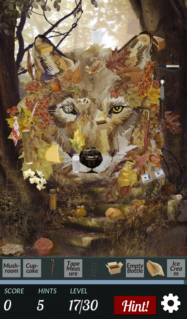 Cuplikan Layar Game Hidden Object September Secret
