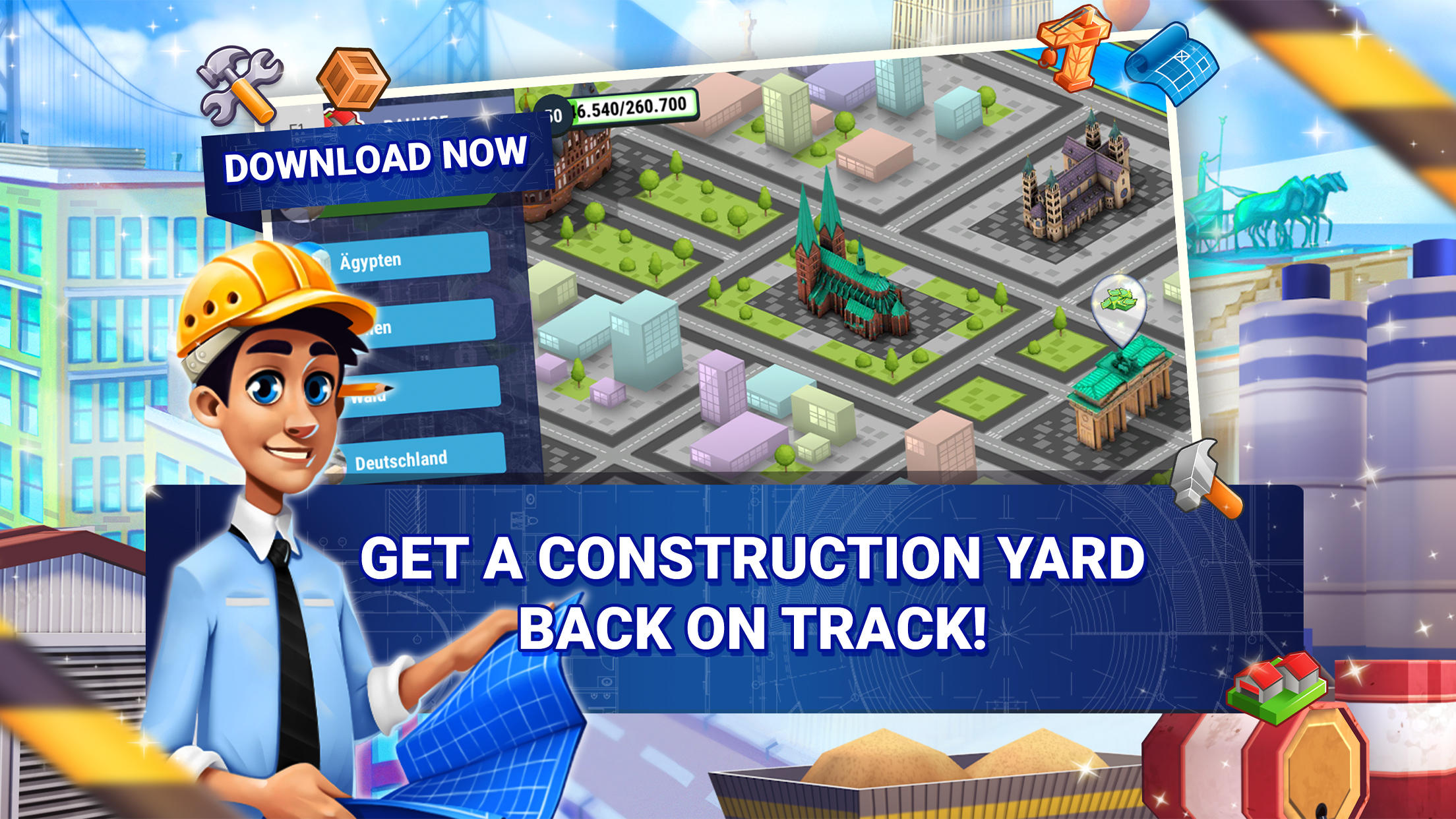Mega Monument Constructor Game Screenshot