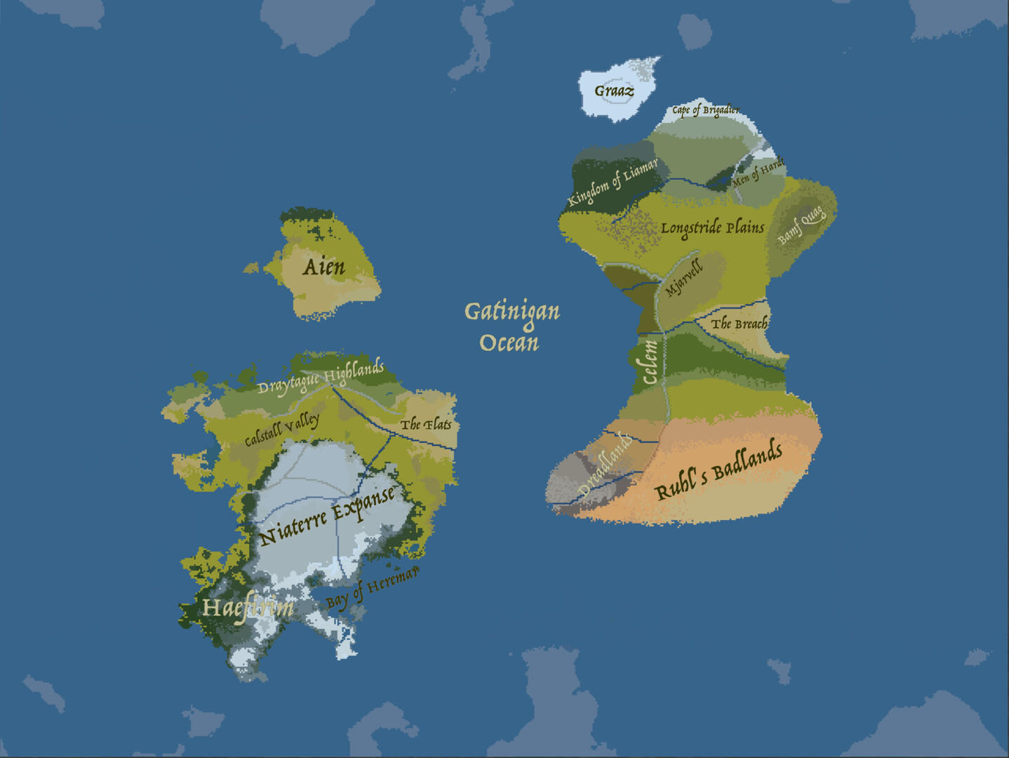 Screenshot 1 of Overworld - Reino do Guardião do Mapa 