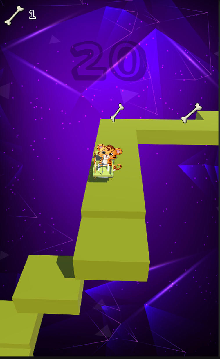 Lion Zig Zag Car Game android iOSTapTap