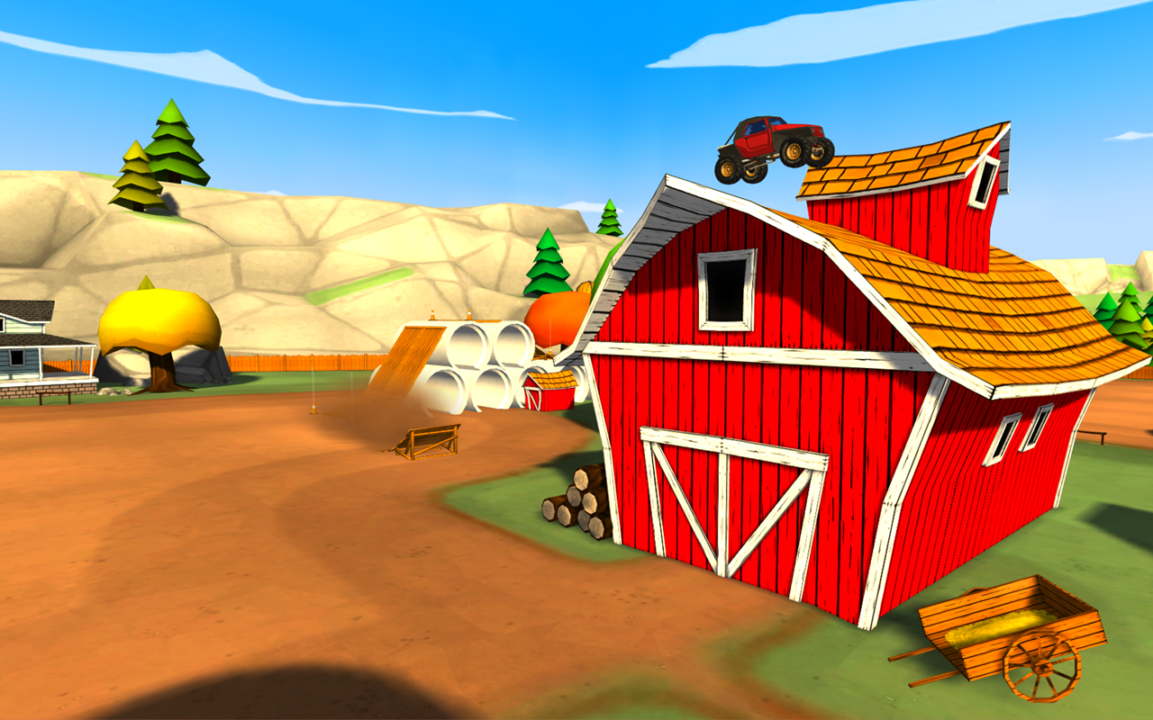 Truck Trials 2: Farm House 4x4 Game Screenshot