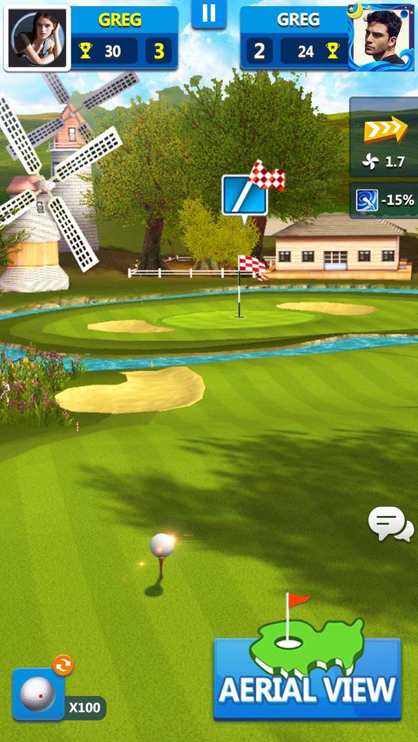 Golf Master 3D ภาพหน้าจอเกม