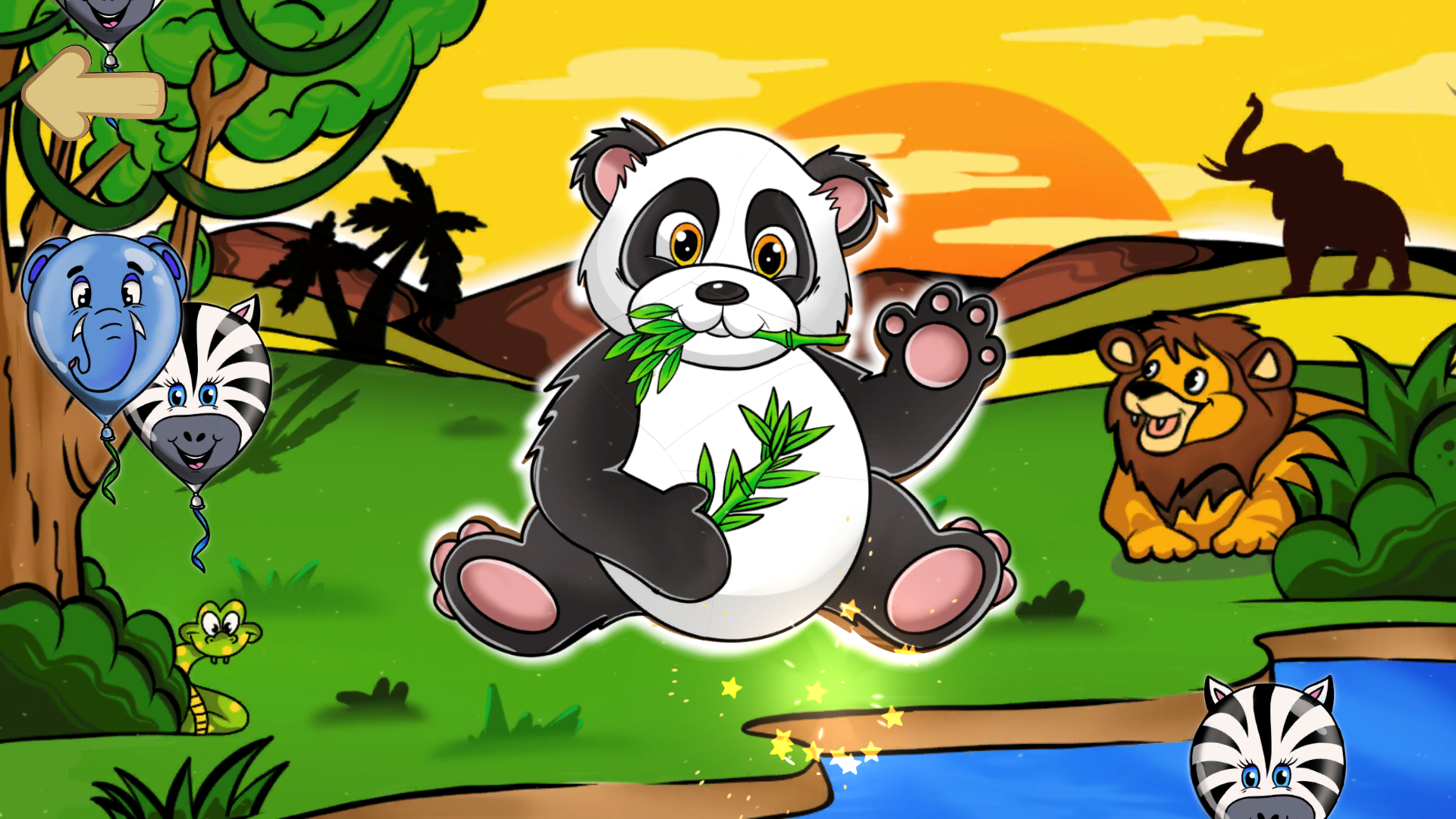 Screenshot of "Animal puzzles for toddlers"
