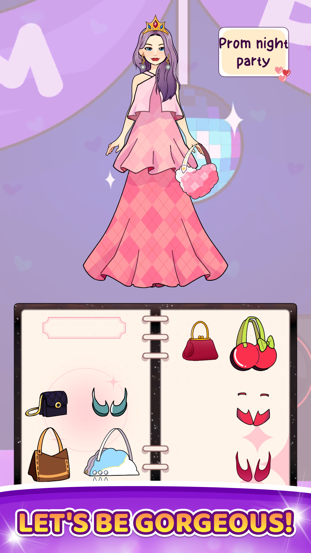 Captura de Tela do Jogo Paper Doll DIY: Dress Up Diary