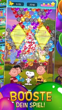 Cuplikan Layar Game Bubble Shooter - Snoopy POP!