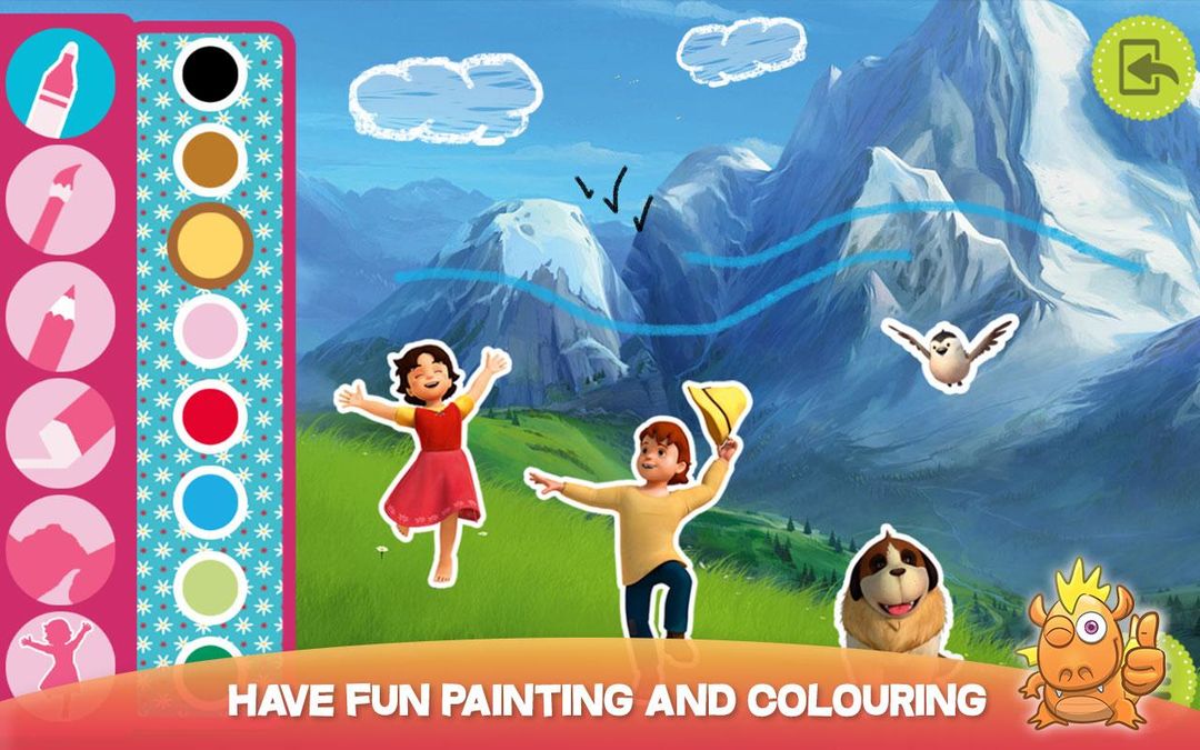 Screenshot of Heidi: best toddler fun games