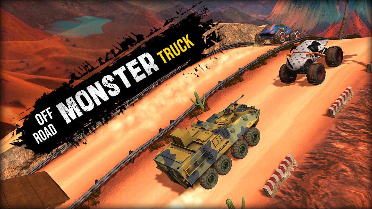 Cuplikan Layar Game Offroad Monster Truck 2