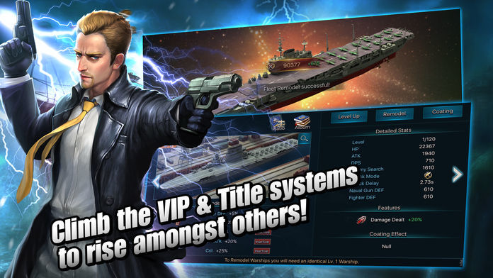 Warship Commanders screenshot game