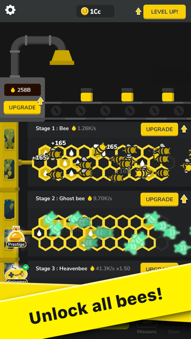 Bee Factory! Game Screenshot