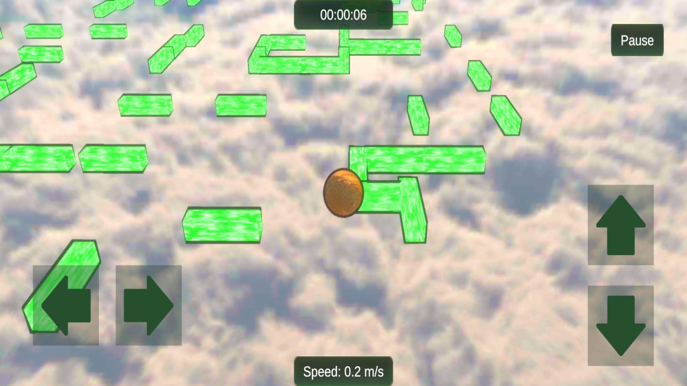 Скриншот игры Rolling Ball: Sphere Guider
