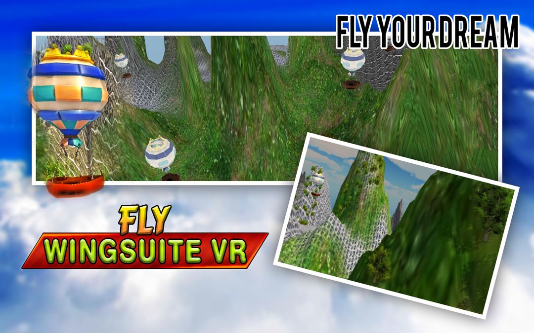 Screenshot of Fly Virtual Reality Wingsuit