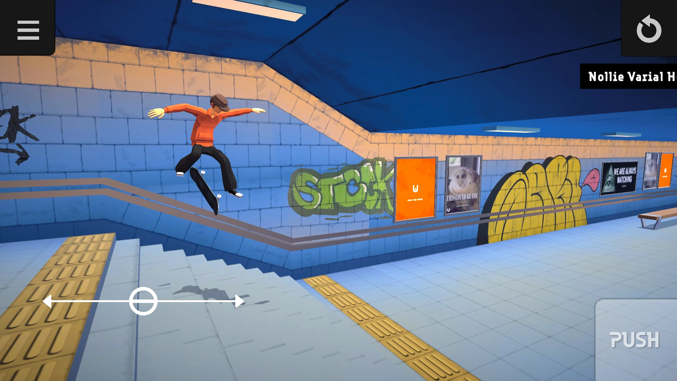 Skater Mobile Game Screenshot