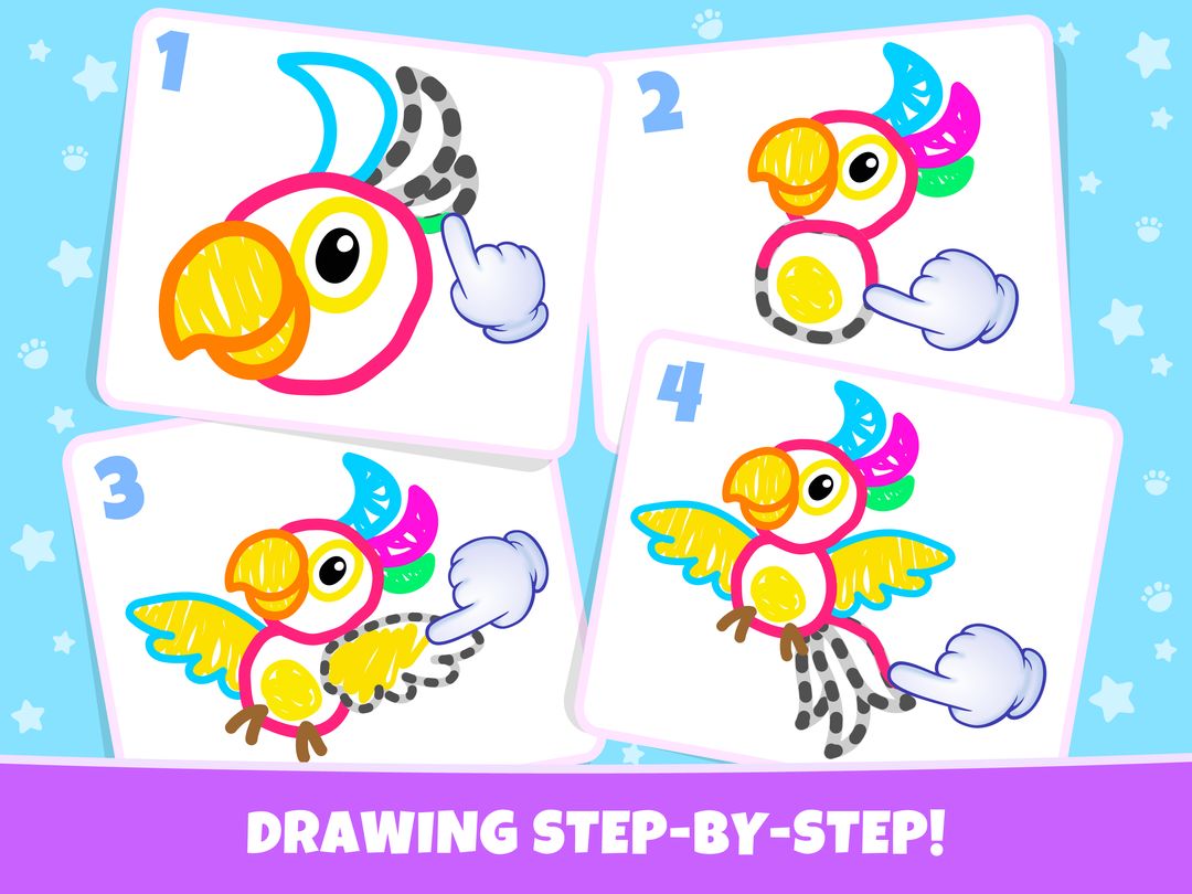 Screenshot of Drawing for kids! Toddler draw