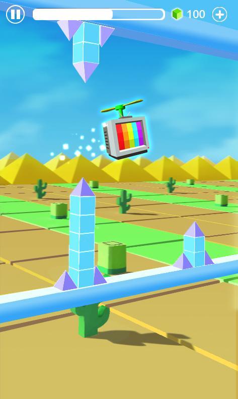 方塊衝刺 - Cube Dash ภาพหน้าจอเกม